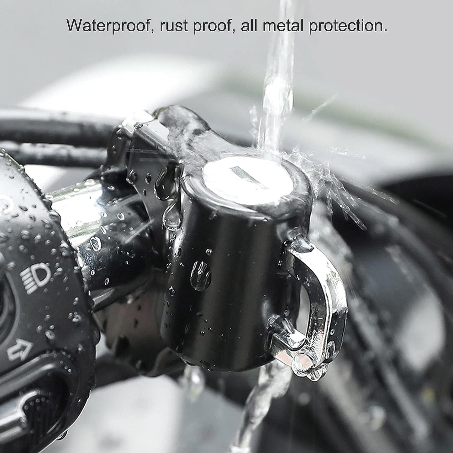 BBG Handlebar Helmet Lock for Motorcycles