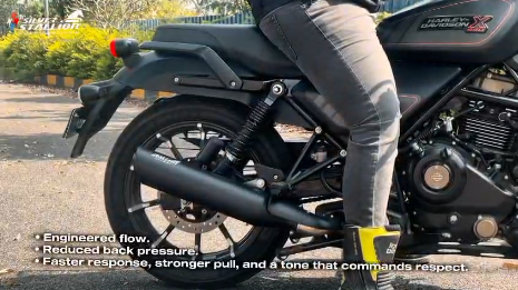 Silver Stallion Speed Slip-On Exhaust for Harley Davidson 440x