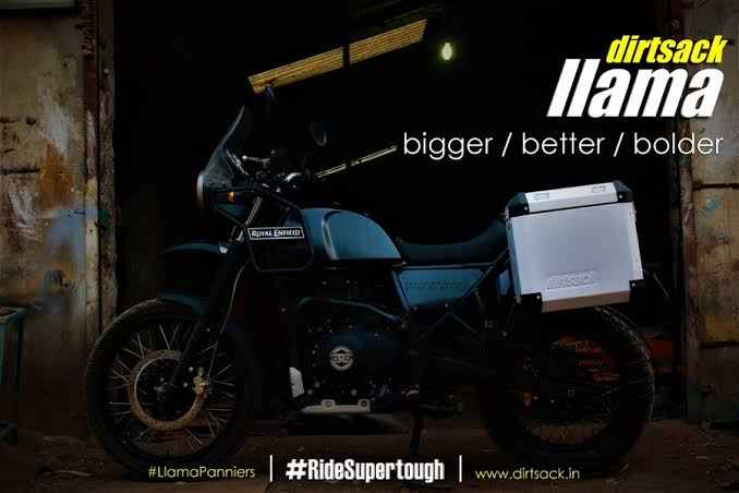 LLAMA Panniers - WHITE (DIRTSACK)