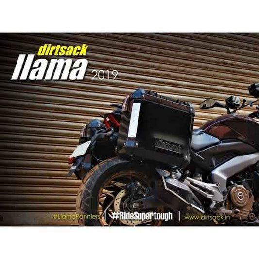 LLAMA Panniers - BLACK (DIRTSACK)