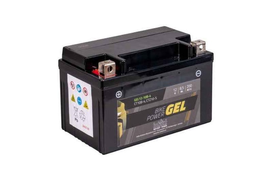 intAct Battery 8Ah GEL (YTZ10S) 200A- (GEL12-10B-4)