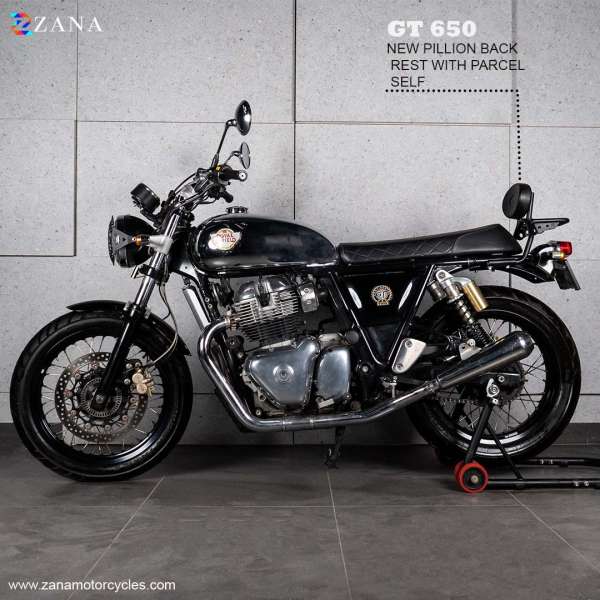 GT / Interceptor 650 New Backrest with Parcel Shelf ZI-8200 - Riders Junction