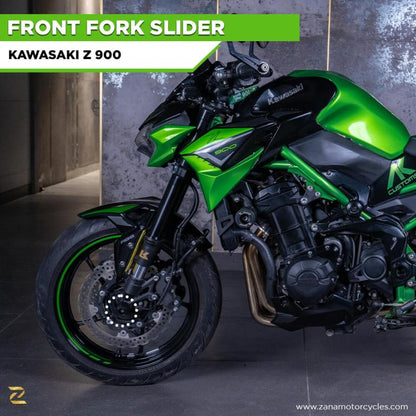 Front Fork Sliders For Kawasaki Z-900 - ZP-023 - Riders Junction