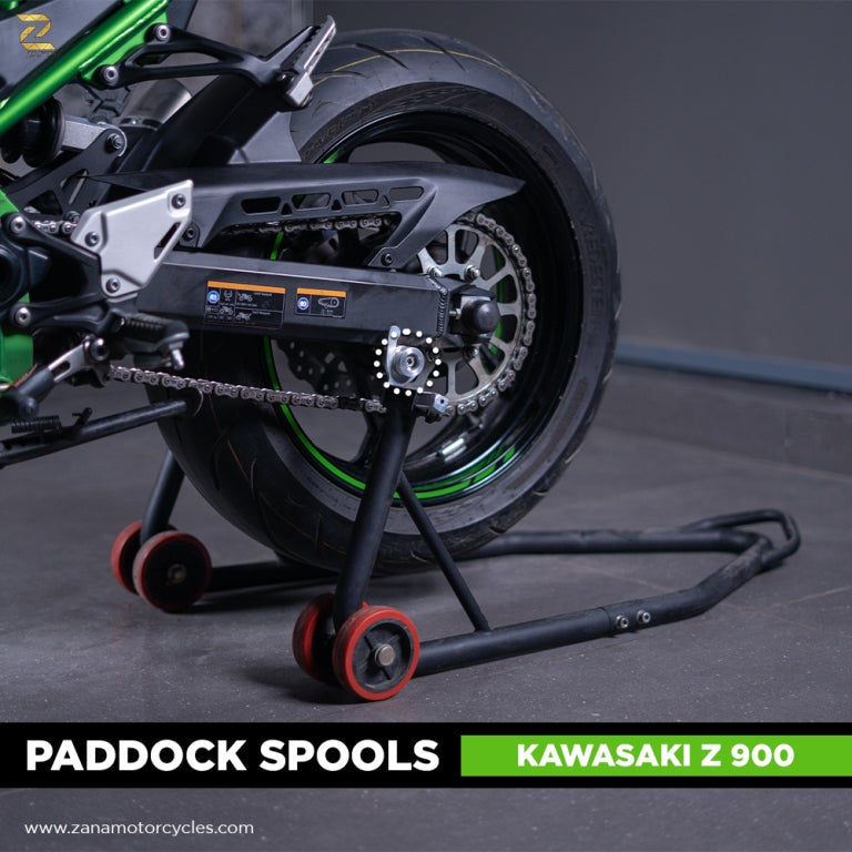 Rear Paddock Spool For Kawasaki Z-900 - ZP-022 - Riders Junction