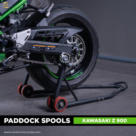Rear Paddock Spool For Kawasaki Z-900 - ZP-022 - Riders Junction