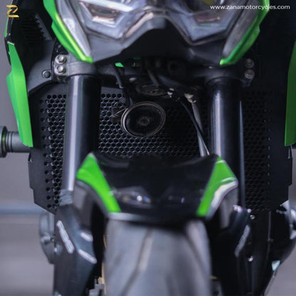 Raditor Guard Honeycomb Black Texture For Kawasaki Z-900 - ZP-019 - Riders Junction