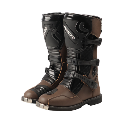 AXOR KAZA Brown Riding Boots