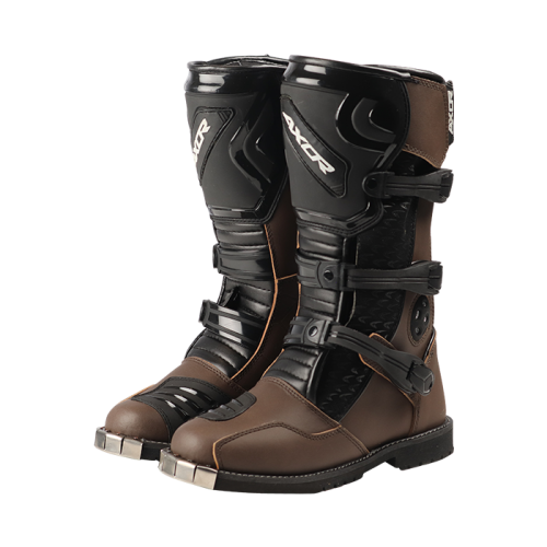 AXOR KAZA Brown Riding Boots