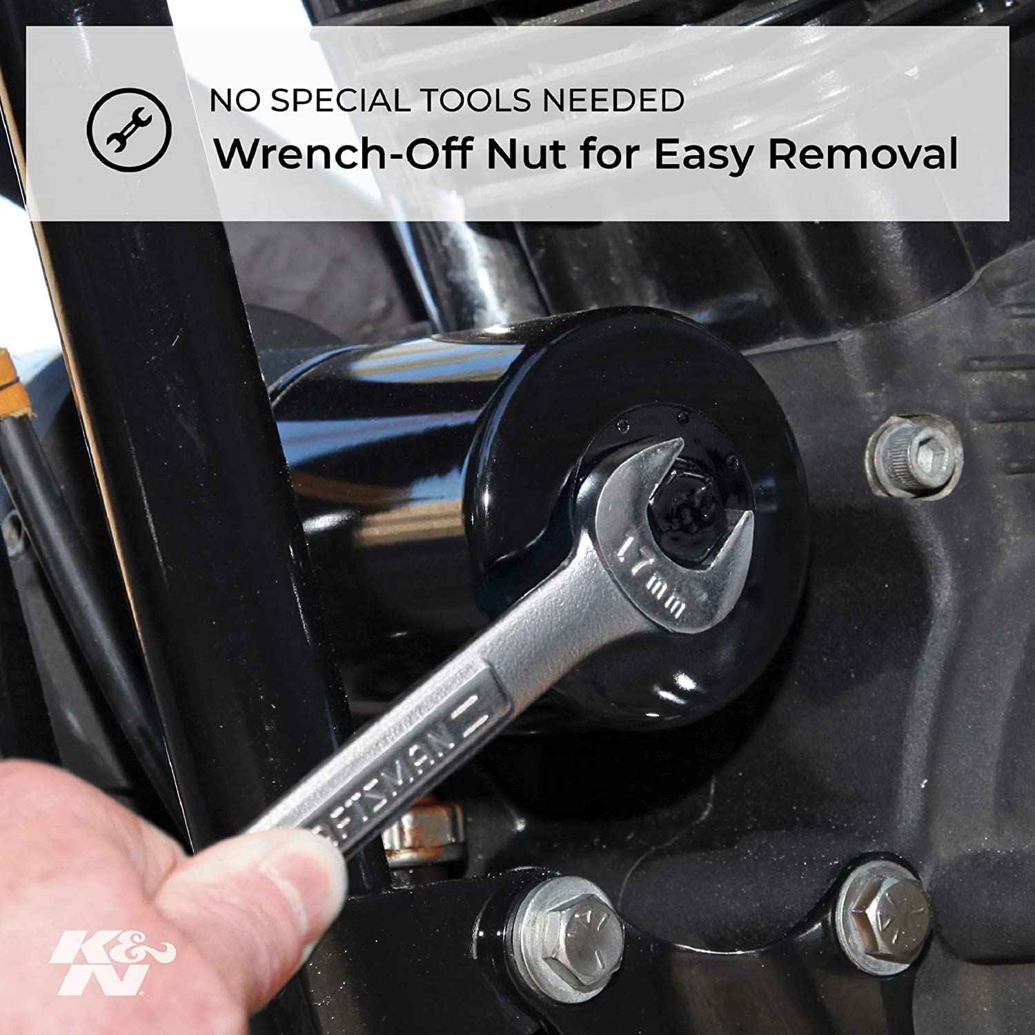 K&N Oil Filter for Harley Davidson IRON 883N & 54CI - KN-170