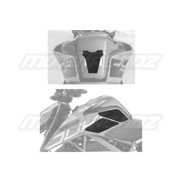 Traction Pads - KTM RC SERIES 125/200/390 GENERATION 2 - Riders Junction