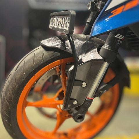 Hyperrider Number Plate Relocator for KTM DUKE Gen 3 390 (2024 Model) - HRKDGN3014S