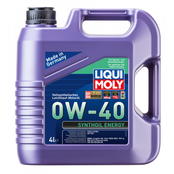 liquimoly 0w40 synthoil energy 4L