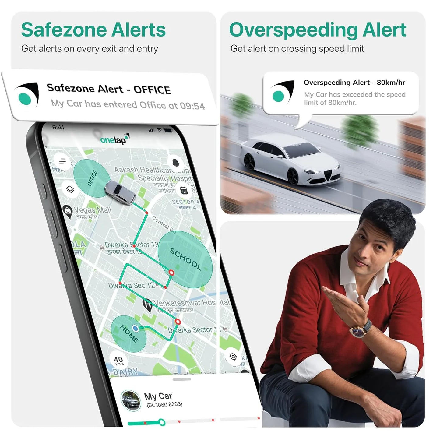 Onelap Locoshield 1 Year with 1 Year Data Plan