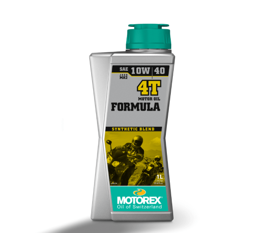 Motorex 10W40 FORMULA ( JASO MA2 ) 1L  Motorcycle Engine Oil - Riders Junction