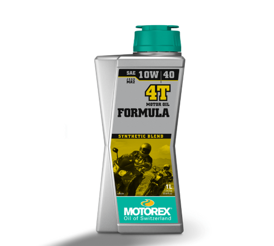 Motorex 10W40 FORMULA ( JASO MA2 ) 1L  Motorcycle Engine Oil - Riders Junction