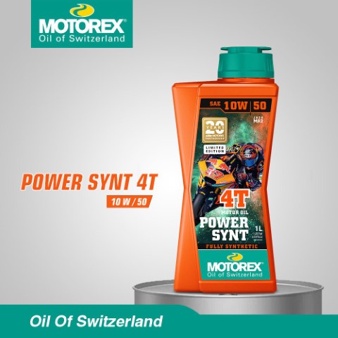 Motorex 10W50 Power Synth - Fully Synthetic Engine Oil (1 L) - Riders Junction