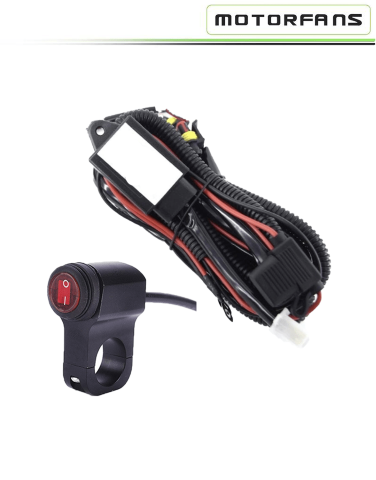 Motorfans Wiring Harness With Switch - HK2806096 - Riders Junction