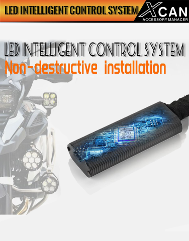 Motorfans Xcan ACCESSORY MANAGER CAN-BUS CONTROL MODULE FOR GS/GSA-1250, 1200, 850 &amp; 750 - Riders Junction