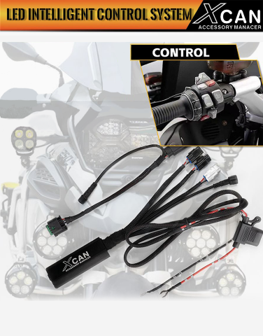 Motorfans Xcan ACCESSORY MANAGER CAN-BUS CONTROL MODULE FOR GS/GSA-1250, 1200, 850 &amp; 750 - Riders Junction