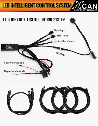 Motorfans Xcan ACCESSORY MANAGER CAN-BUS CONTROL MODULE FOR GS/GSA-1250, 1200, 850 &amp; 750 - Riders Junction