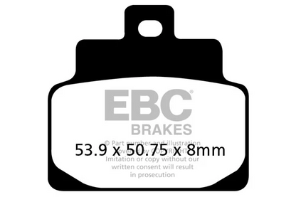 EBC Brake Pads - Fully Sintered S301HH - Front