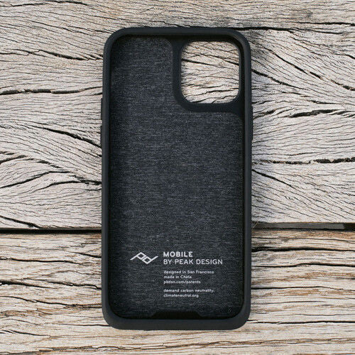 PEAK DESIGN Mobile Everyday Case for iPhones (14 series) - Charcoal - Riders Junction