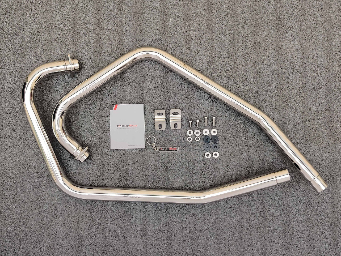 Powerage Performance Headers for Interceptor 650 - Polish - Riders Junction