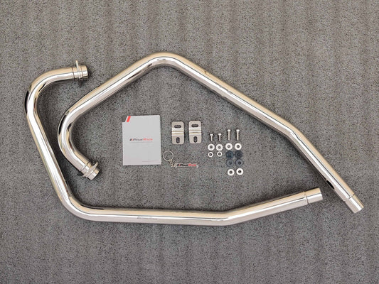 Powerage Performance Headers for Interceptor 650 - Polish - Riders Junction