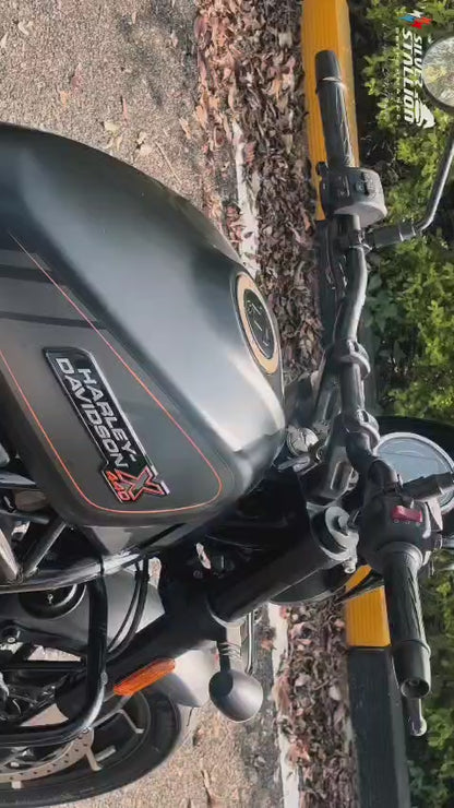 Silver Stallion Speed Slip-On Exhaust for Harley Davidson 440x