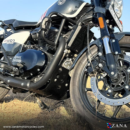 Bash Plate for Shotgun 650 (Black, Aluminum) - ZI-8466 - Riders Junction