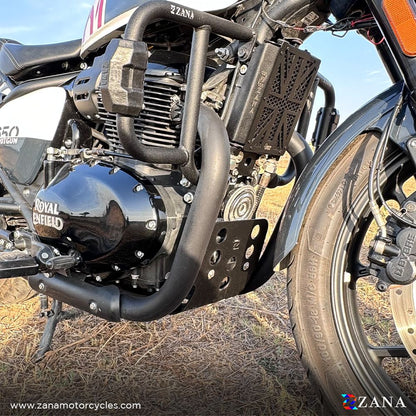 Bash Plate for Shotgun 650 (Black, Aluminum) - ZI-8466 - Riders Junction