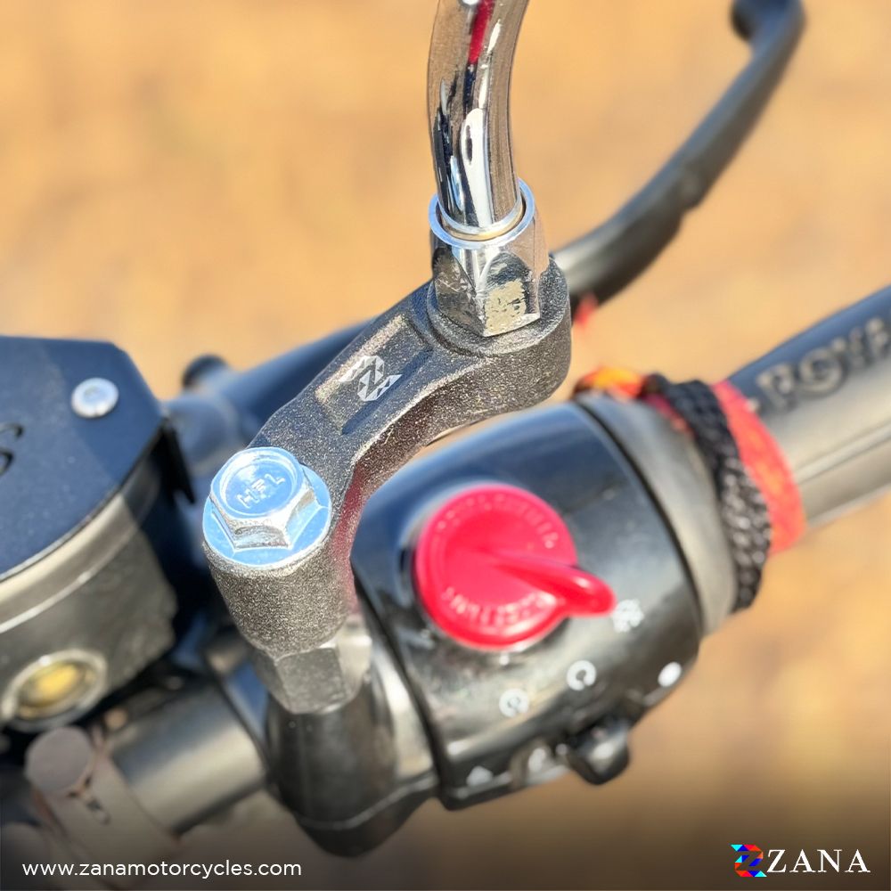 Mirror Extender For Shotgun 650 (Black, Aluminum) - ZI-8339 - Riders Junction