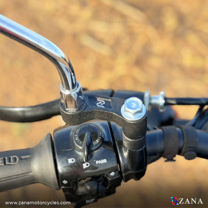 Mirror Extender For Shotgun 650 (Black, Aluminum) - ZI-8339 - Riders Junction