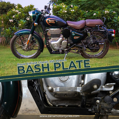 Bash Plate Black for RE Classic 350 Reborn-ZANA - ZI-8282