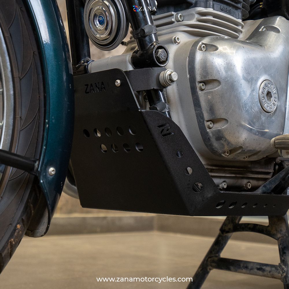 Bash Plate Black for RE Classic 350 Reborn-ZANA - ZI-8282