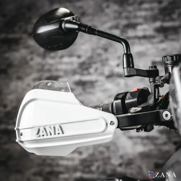 Zana Hand Guard For Tiger 900 Rally Pro (White)-ZI-8617-WW