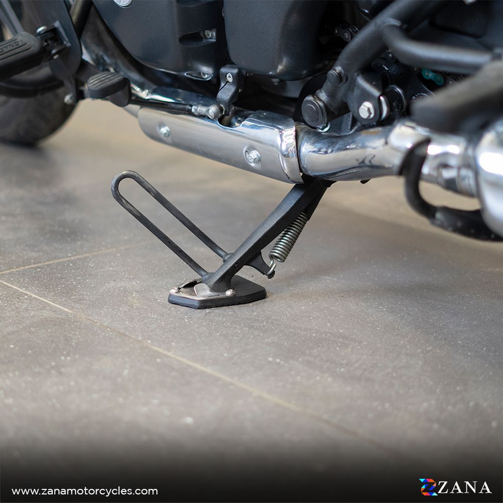 Side Stand Extender for Royal Enfield Super Meteor 650 by ZANA-ZI-8360