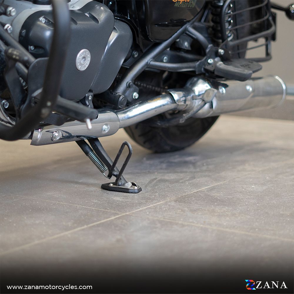 Side Stand Extender for Royal Enfield Super Meteor 650 by ZANA-ZI-8360