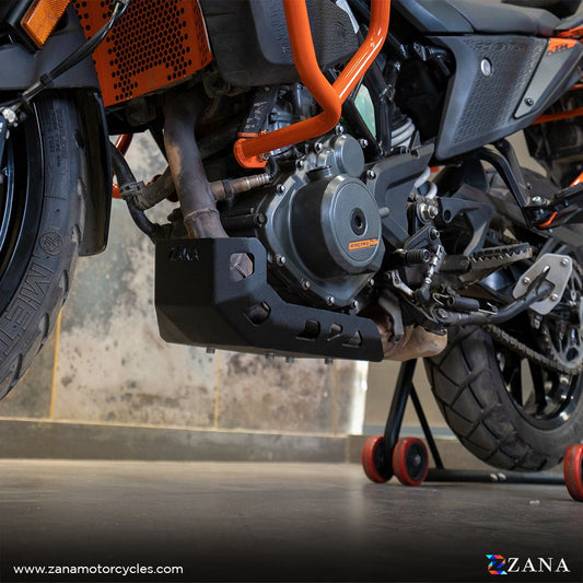 New Bash Plate V3 Aluminium Black