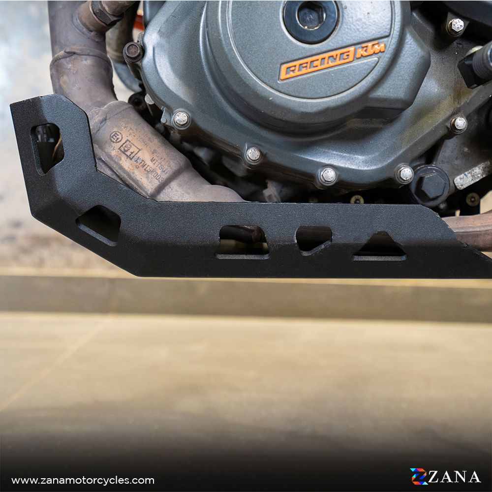 New Bash Plate V3 Aluminium Black