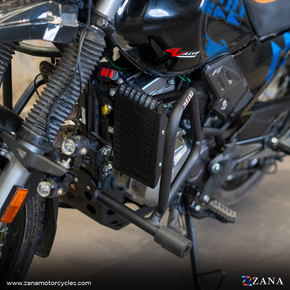 Radiator Guard Honeycomb Black for Hero X-pulse 200