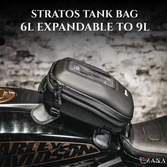 ZANA Universal Stratos Tank Bag (6L Expandable to 9L)-ZI-BG-008
