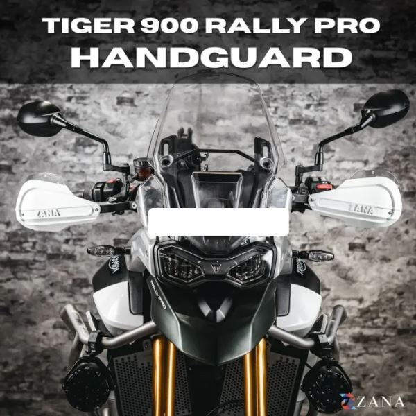 Zana Hand Guard For Tiger 900 Rally Pro (White)-ZI-8617-WW