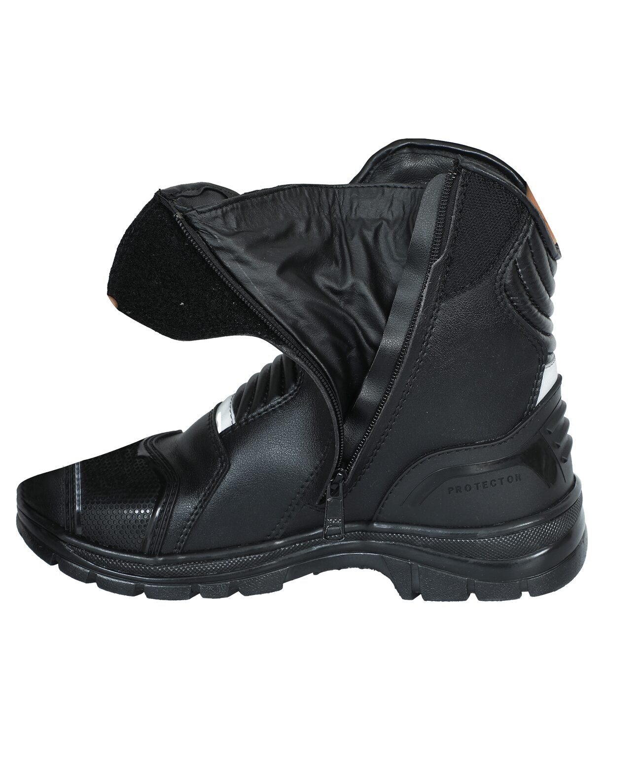 Solace Scout Motorcycle Boots (B.Grey) - Riders Junction
