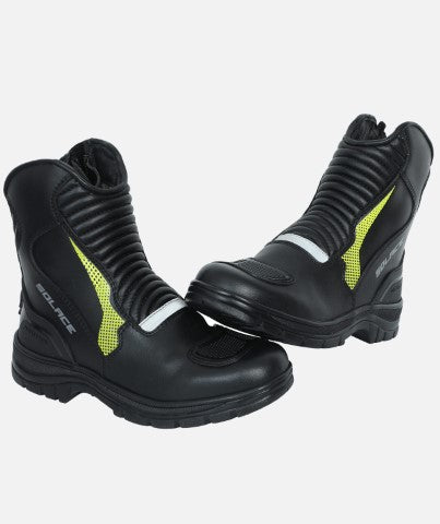 Solace Scout Motorcycle Boots (B.Neon) - Riders Junction