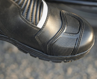 Solace Scout Motorcycle Boots (B.Grey) - Riders Junction