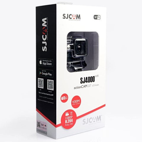 SJCAM SJ4000 WI-FI SJ4000 WIFI Sports and Action Camera  (Black, 12 MP) - Riders Junction