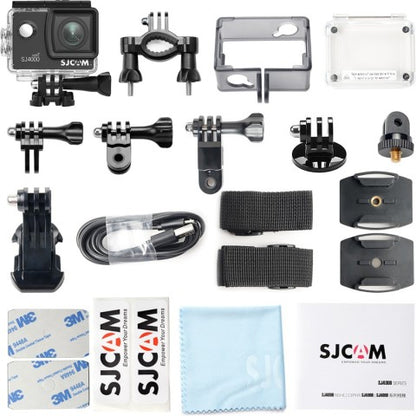 SJCAM SJ4000 WI-FI SJ4000 WIFI Sports and Action Camera  (Black, 12 MP) - Riders Junction