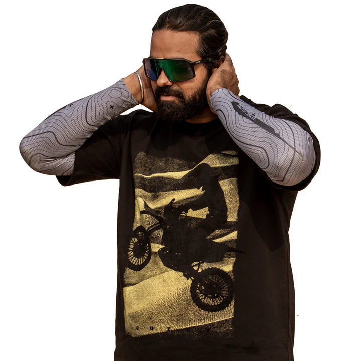 Eurus Cooling Arm Sleeves - Grey - Riders Junction