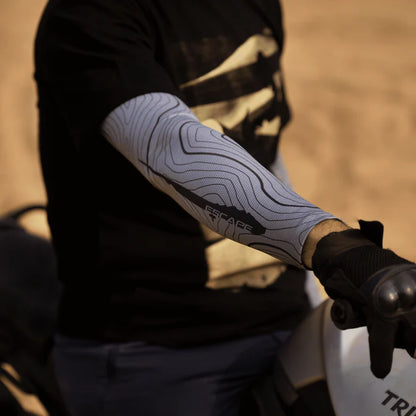Eurus Cooling Arm Sleeves - Grey - Riders Junction